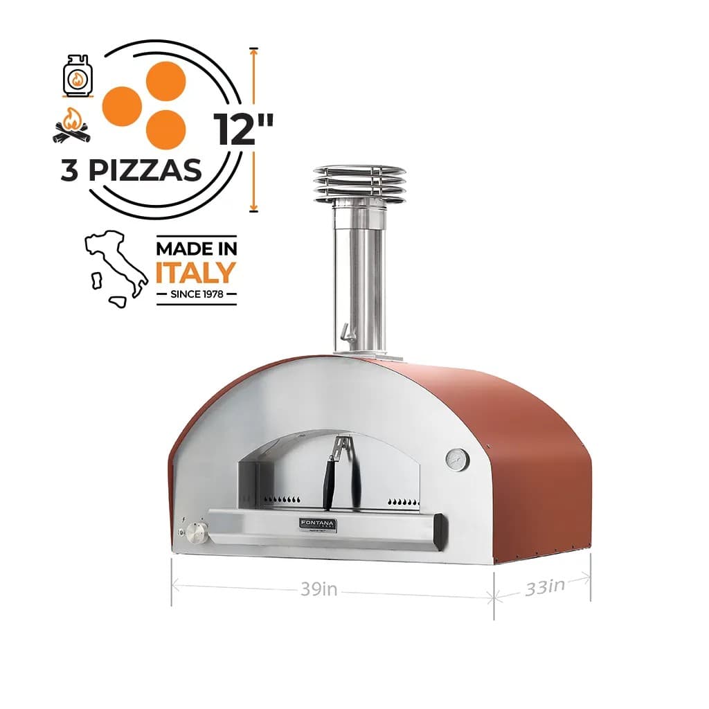 Fontana Forni FIRENZE Hybrid Gas & Wood Oven