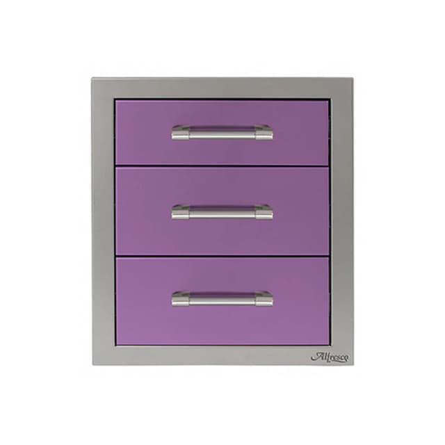 Alfresco 17" Three-Tier Storage Drawers, Color