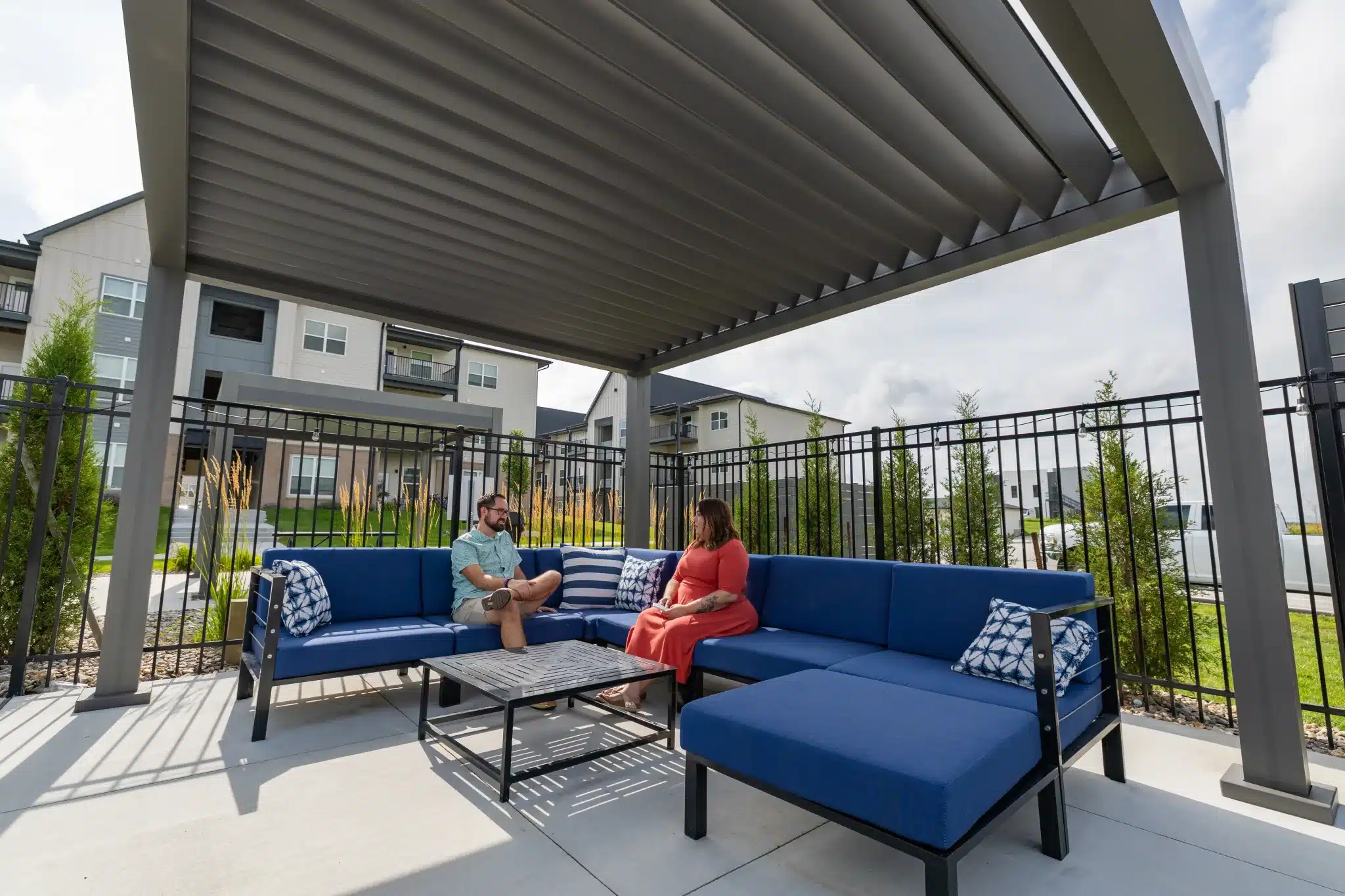 R-BLADE installed at a modern residential home