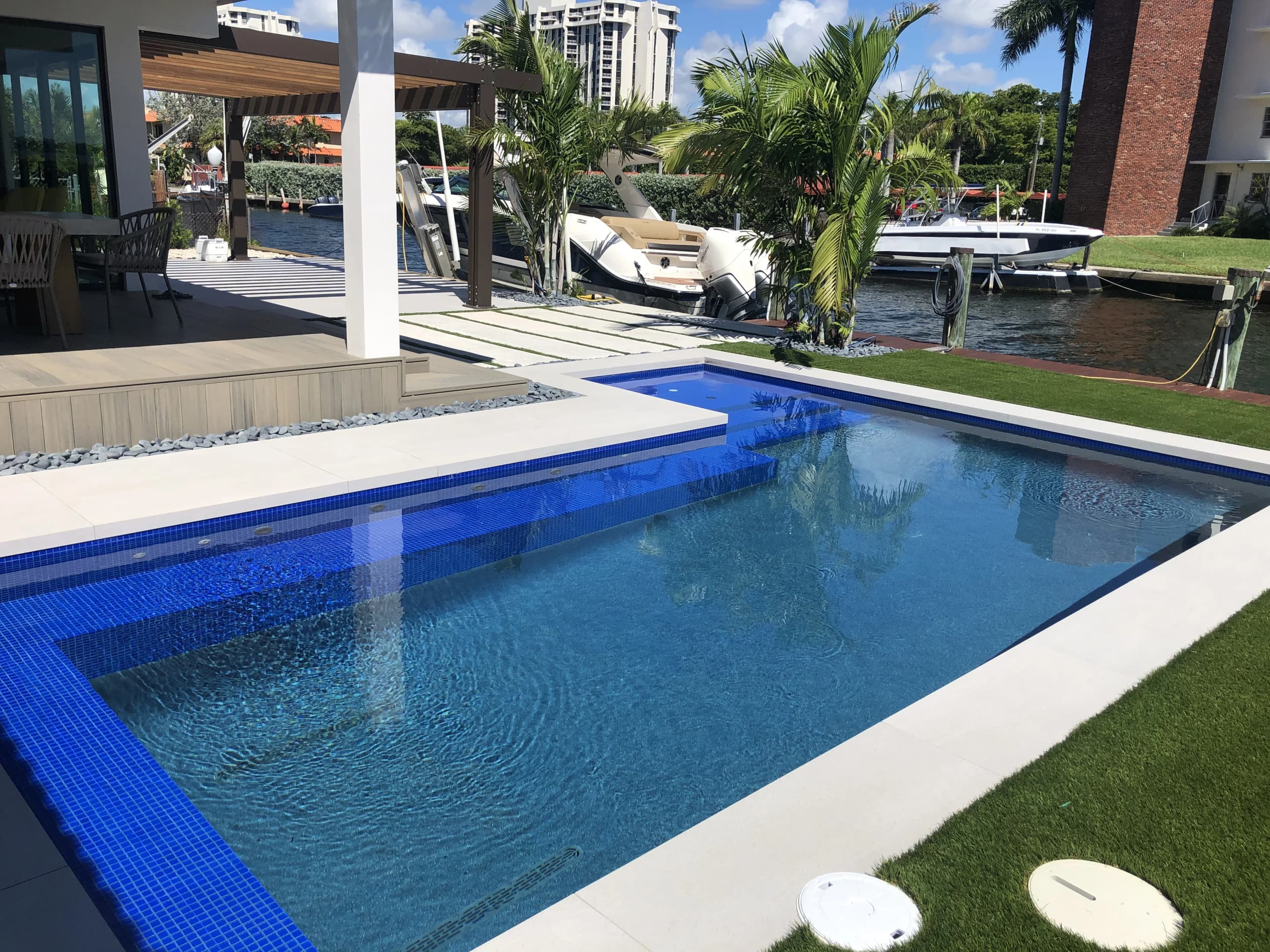 Resort-style pool — Project 4, Coral Gables