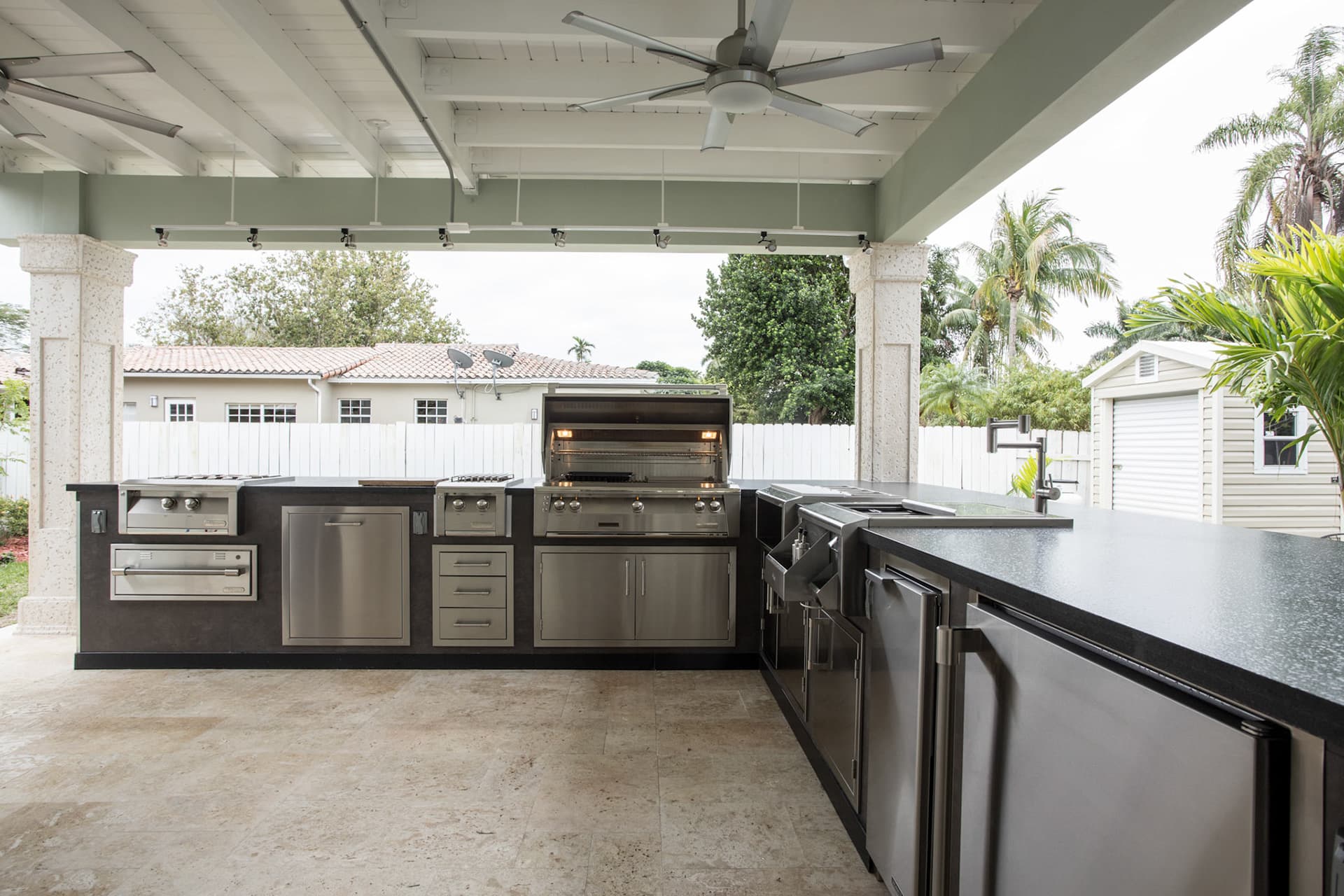 Outdoor kitchen project