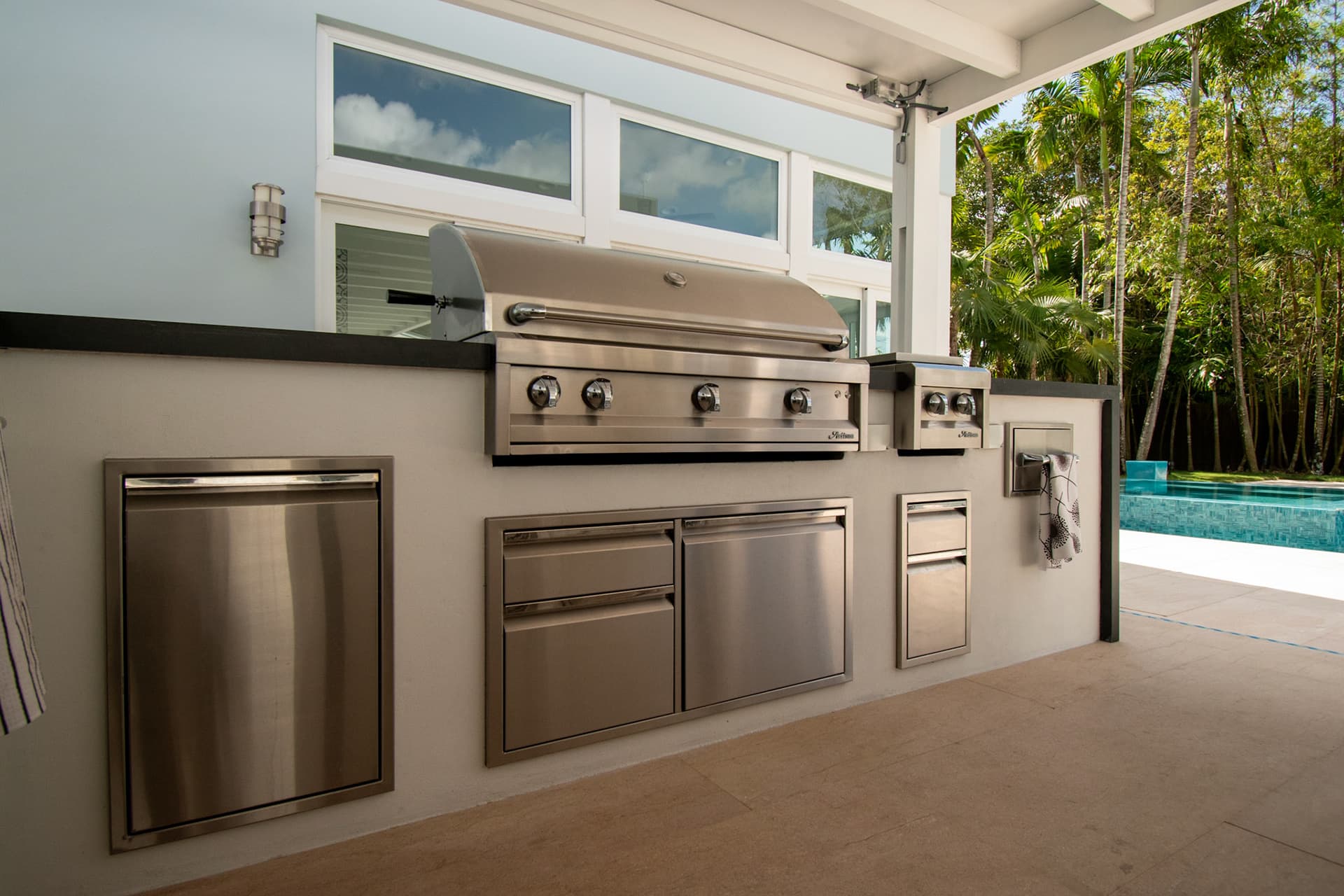 Outdoor kitchen project