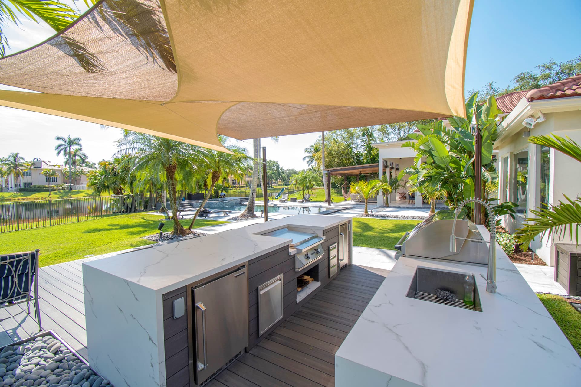 Outdoor kitchen project