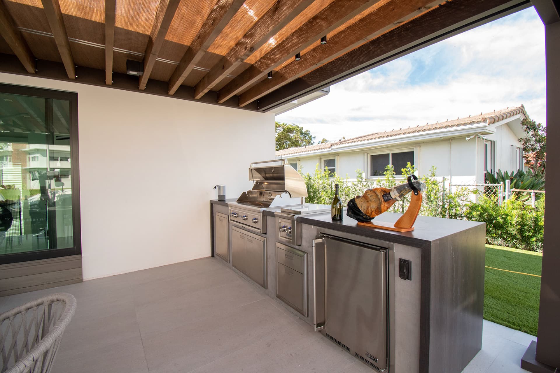 Outdoor kitchen project